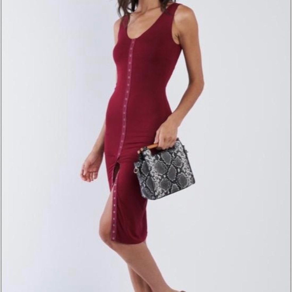 Snap it up dress